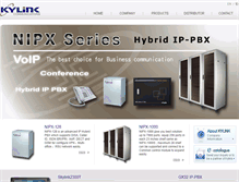 Tablet Screenshot of kylink.com.tw